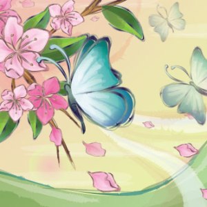 Mariposas entre flores – creciendoentreflores